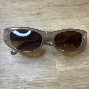 Stylish Beige Sunglasses